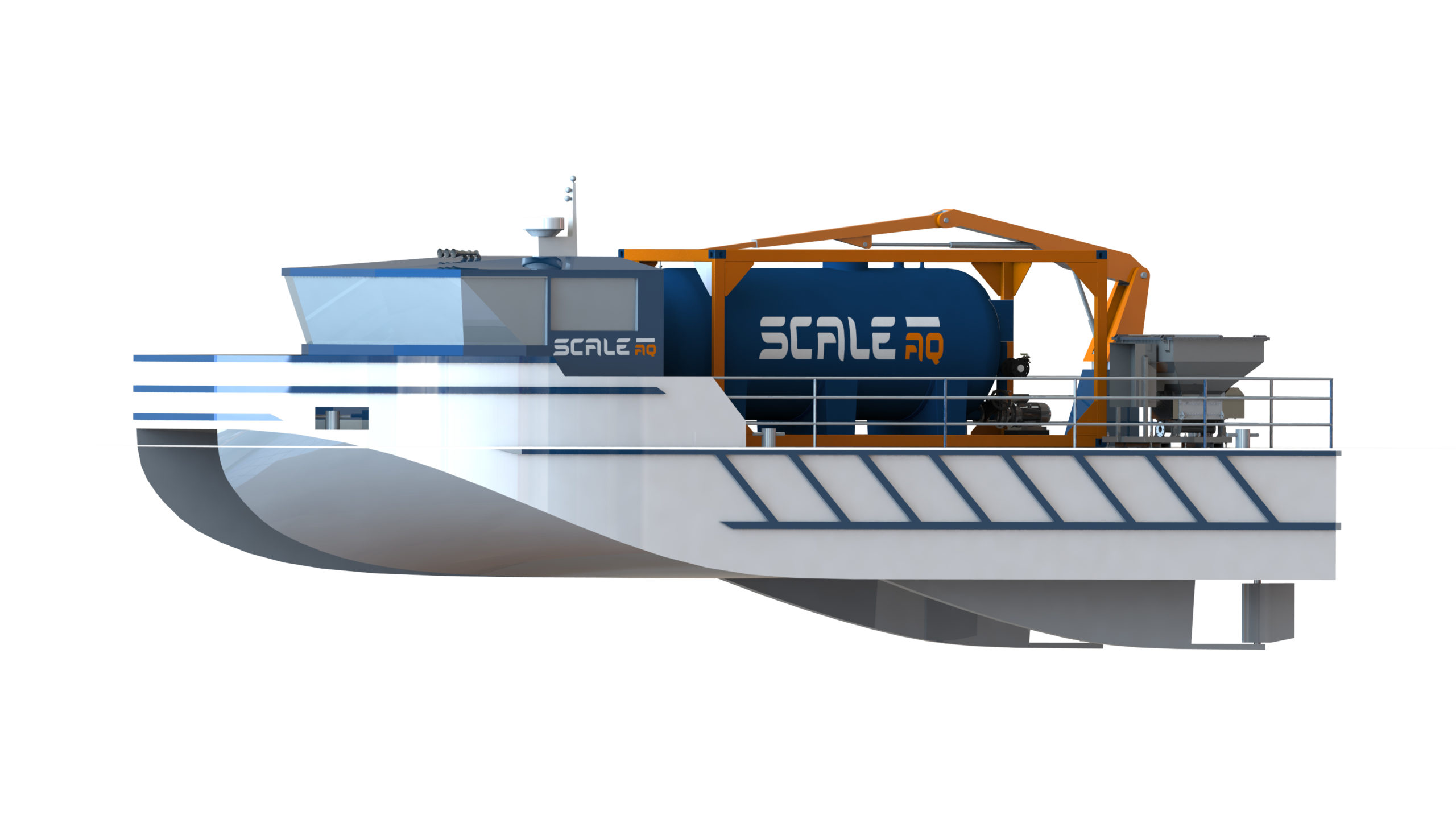 Mobil lagertank for ensilasje
